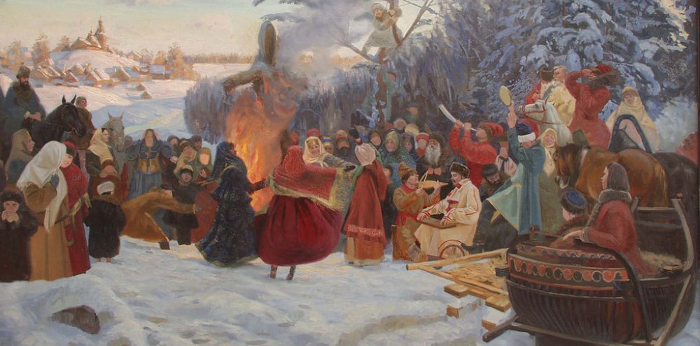 Празднование Масленицы